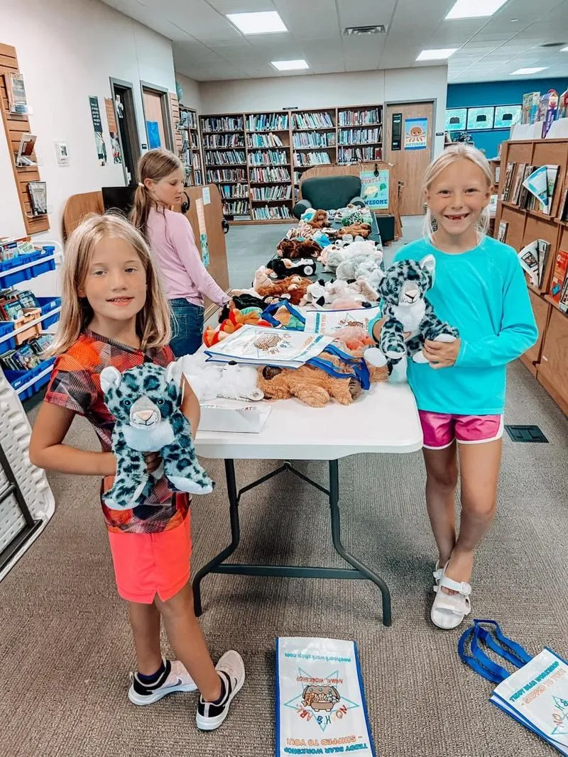 Classic Teddy stuffed animal workshop kit